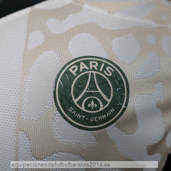Nuevo Tailandia Jugadores Cuarta Camiseta Paris Saint Germain 23/24 Amarillo Baratas